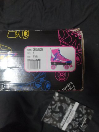 Osprey Roller Skates Talla 7 Rosa