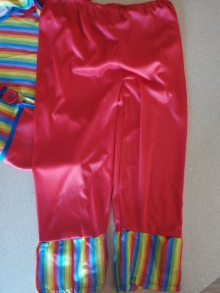 Disfraz Payaso Arcoíris Talla Infantil