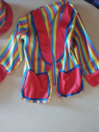 Disfraz Payaso Arcoíris Talla Infantil