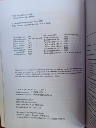 Psicología del niño