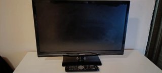 Televisor Philips Negro con Mando