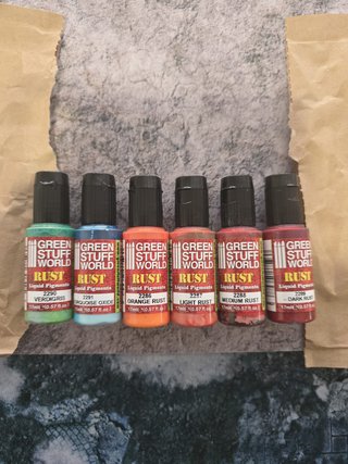 Pack 6 Botes Pintura Rust GSW