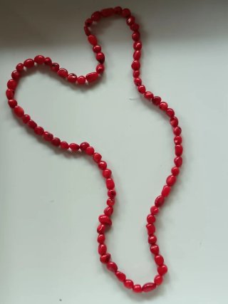 Collana Corallo Rosso Naturale
