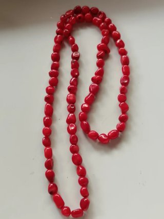 Collana Corallo Rosso Naturale