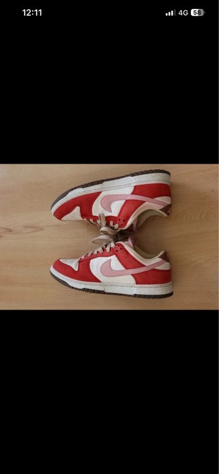 Nike Dunk Low Rojas/Rosa Talla 39