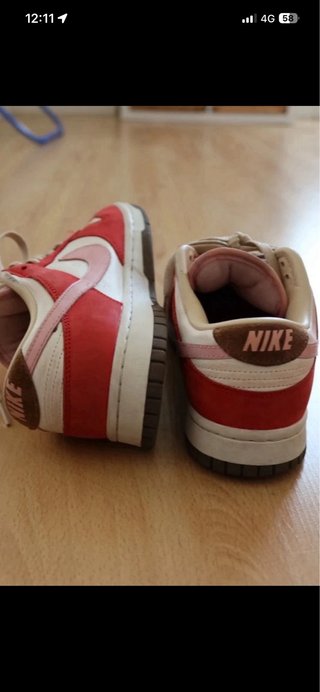 Nike Dunk Low Rojas/Rosa Talla 39