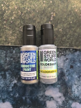 Pintura Conductiva y Colorshift Holographic GSW