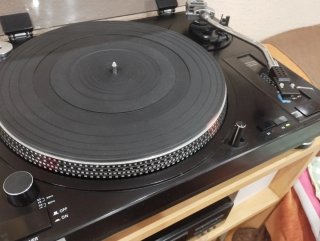 Platos DJ profesional Musicson, y mesa de mezclas
