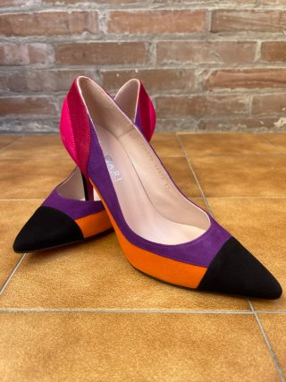 Zapatos Piel ANGARI Multicolor Nuevos