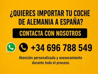 IMPORTACIÓN DE COCHES A ESPAÑA