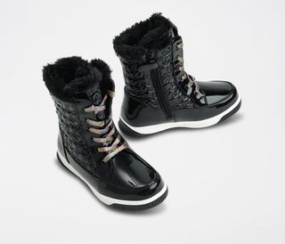 Botas de menina pretas - Tamanho 29