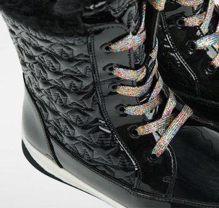 Botas de menina pretas - Tamanho 29