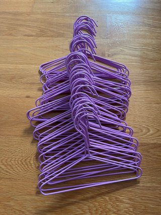 Lote pack de 45 Perchas Bebé 24x18 cm