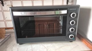 Horno Cecotec Bake&Toast 6090 Black Gyro, 60 L, 22