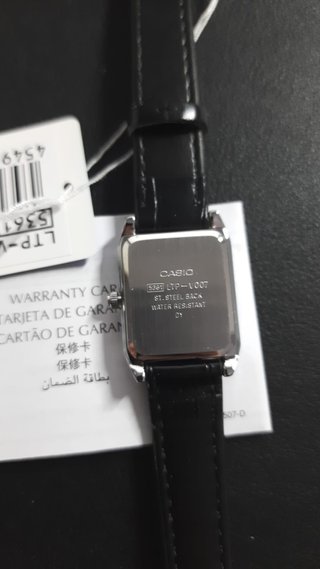 Orologio Casio Rettangolare Argento