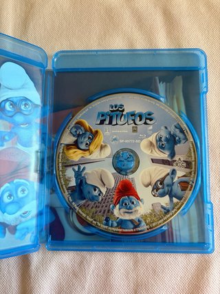 Lote 3 Blu-ray: Up, Los Pitufos y Wall-E