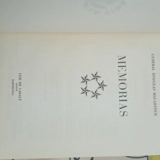 Libro Memorias de Douglas Mac Arthur