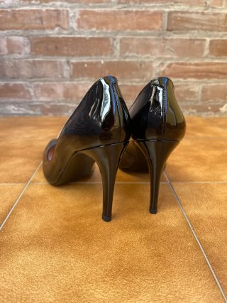 Zapatos Piel Charol ANGARI Negros NUEVOS