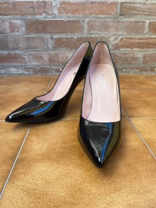 Zapatos Piel Charol ANGARI Negros NUEVOS