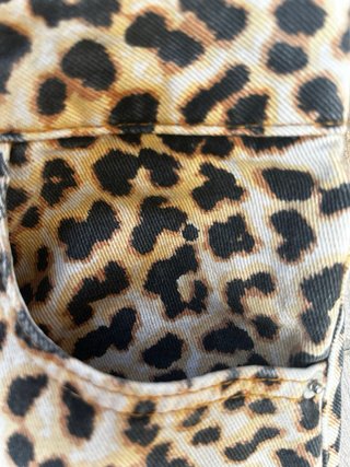Falda S Animal Print Lefties