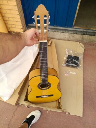 guitarra de concierto, guitarra clásica, 4/4 honey