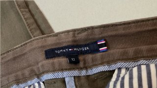 Pantalones Tommy Hilfiger Marrones Mujer