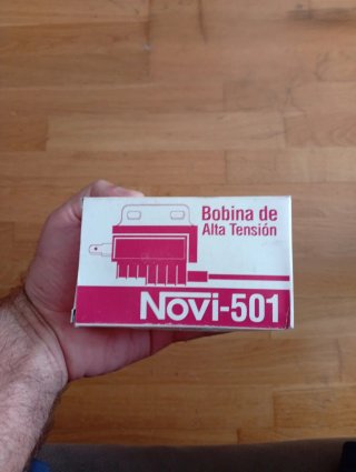 Bobina de alta de platino NOVI-501 sin usar