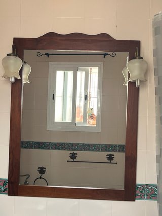 Mueble cuarto de baño 80 cm y espejo