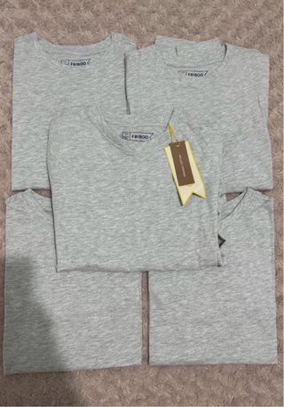 Pack 5 Camisetas Niño Manga Larga 10-11 Años