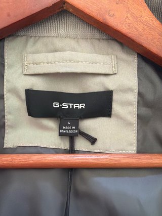 Cazadora G-Star RAW Beige/Gris Talla L