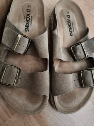 Sandalias D'Korkins Talla 40 Beige
