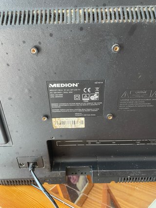 Televisor Medion 24” Negro