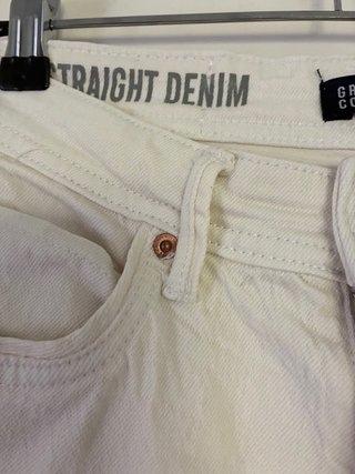 Pantalón corto vaquero recto hombre
