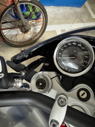 BMW R nineT 1200 Plata y Roja