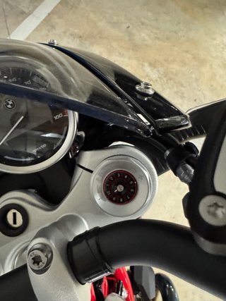 BMW R nineT 1200 Plata y Roja