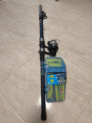Kit Pesca Caña y Carrete Iniciación
