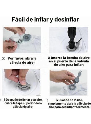 Cama Inflable Avion Niños JanTeelGO