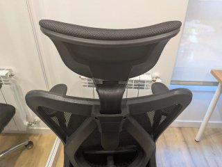 Silla de oficina ergonómica Mfavour Negra