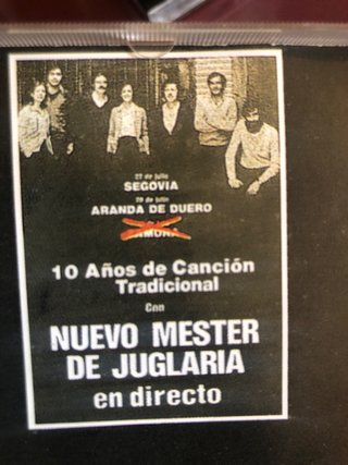 Nuevo Mester de Juglaría en directo - CD