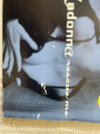 Madonna - Rescue Me Maxi Single CD