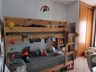 Litera 105 Lore de madera. Muebles Lufe