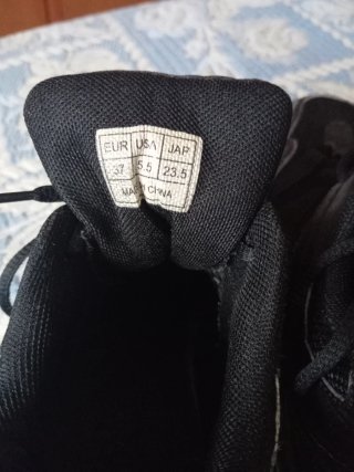 Zapatillas de baile negras talla 37
