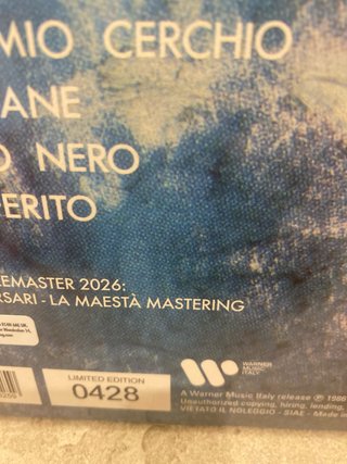 Litfiba 17 Re LP Autografato Edizione Limitata