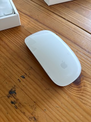 Teclado y Ratón Apple Plata/Blanco