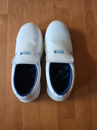 Zapatos de seguridad blancos Robusta