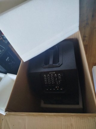 Altavoces Columna PA 1000W Negro (2 Unidades).