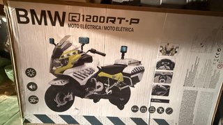 Moto Eléctrica Infantil BMW Policía