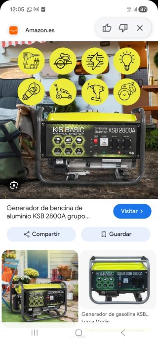 Generador KSB 2800A K&S BASIC
