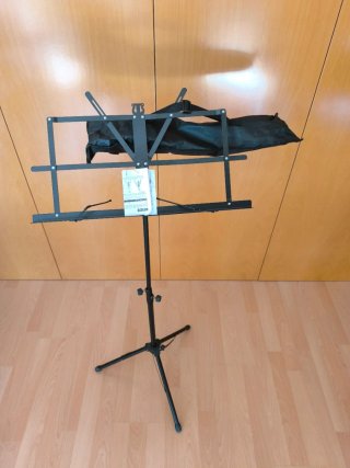 Atril extensible negro