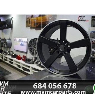 Juego de 4 Llantas 19 Fox MS003 Black Concave BM08